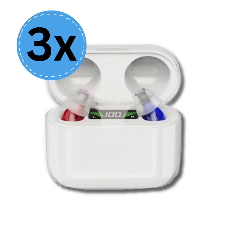 3x ProRelieve™ Hearing Aids