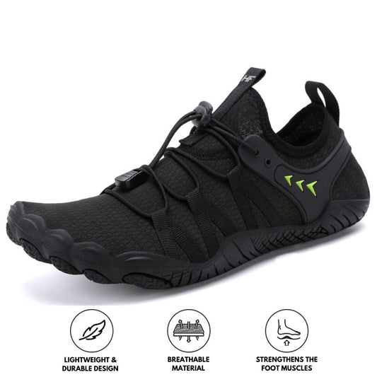 Aventura Caspiana - Zapatos Barefoot Antideslizantes para Exterior (Unisex)